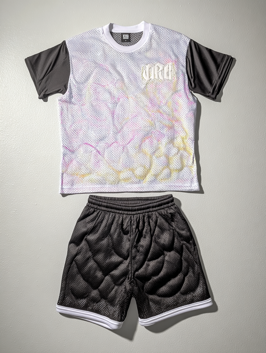 Steel Sauce Set — Mesh Jersey + Shorts